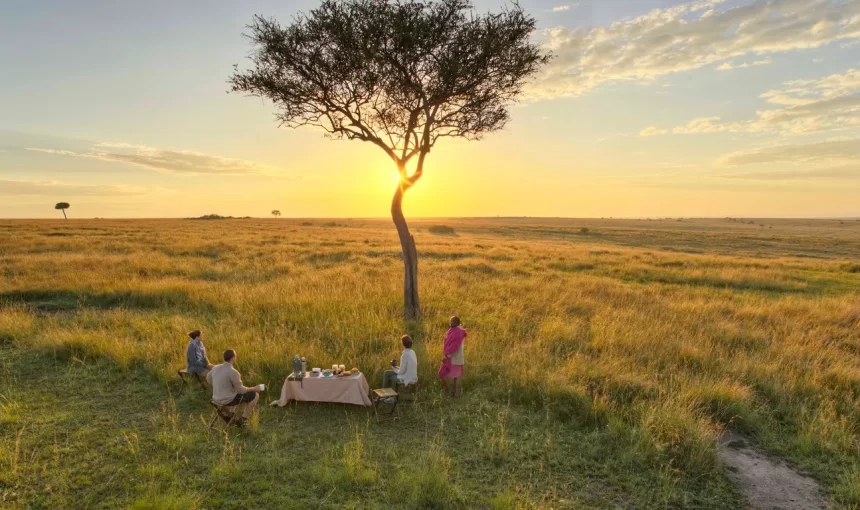 Experience the Magical Sunset of Serengeti